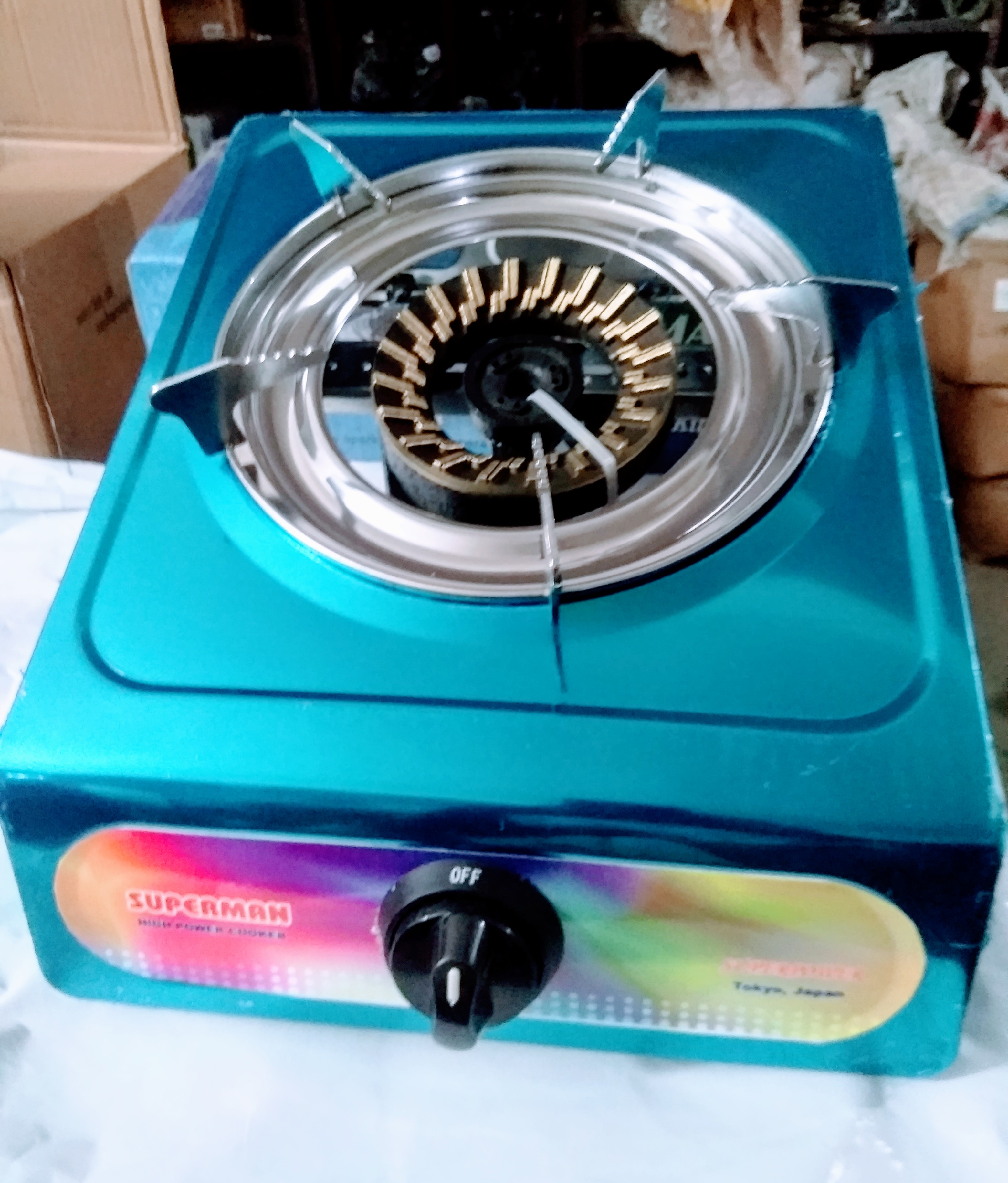  Superman 120mm Singel Burnur Gas Stove
